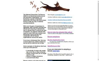 National Abyssinian Cat Rescue - NAR