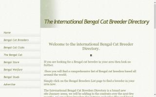 International Bengal Cat Breeder Directory, The