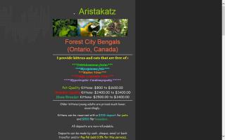 Aristakatz Forest City Bengals