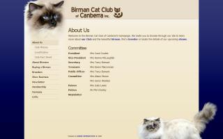 Birman Cat Club of Canberra Inc.