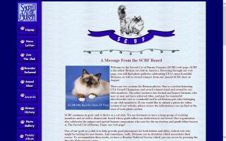 Sacred Cat of Burma Fanciers - SCBF