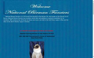 National Birman Fanciers - NBF