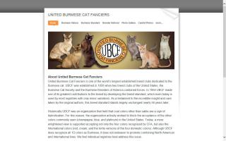 United Burmese Cat Fanciers - UBCF